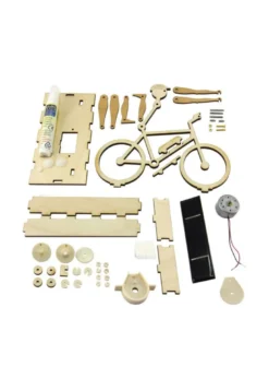 Kit cycliste solaire en bois