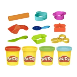 Kit de démarrage play-doh avec 4 boîtes
