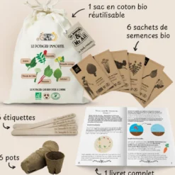 Kit de graines bio - le potager immortel