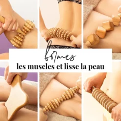 Kit de massage masseur madérotherapie