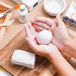Kit de poterie argile autodurcissante