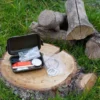 Kit de survie fosco combat survival kit waterproof vert armée