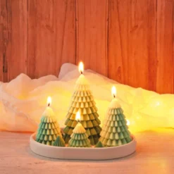 Kit diy bougies forêt de sapins