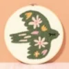 Kit diy punch needle oiseau g