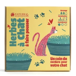 Kit herbe à chat à faire pousser