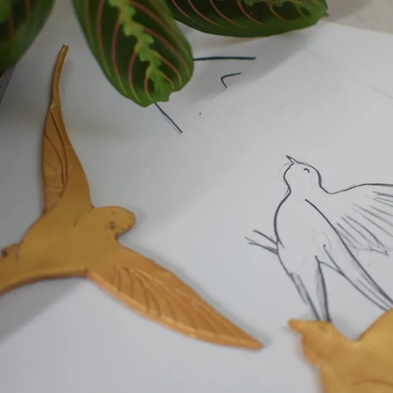 Kit oiseaux en argile à créer