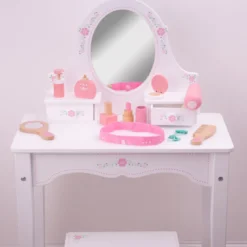 Kit vanité en bois pour enfants