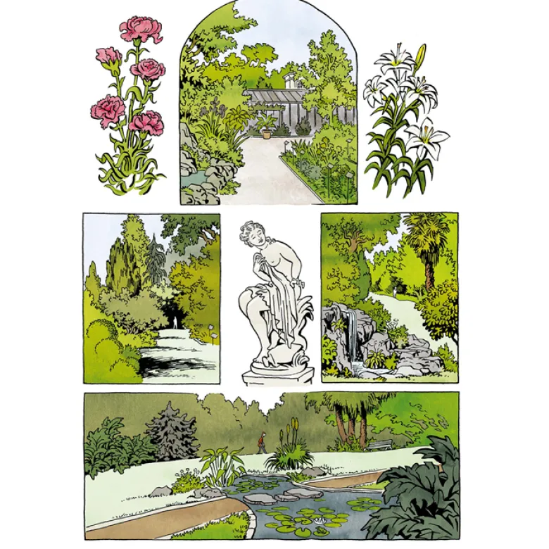 La belle histoire des jardins