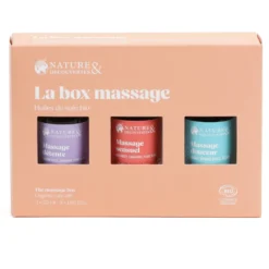 La box de massage huiles de soin bio