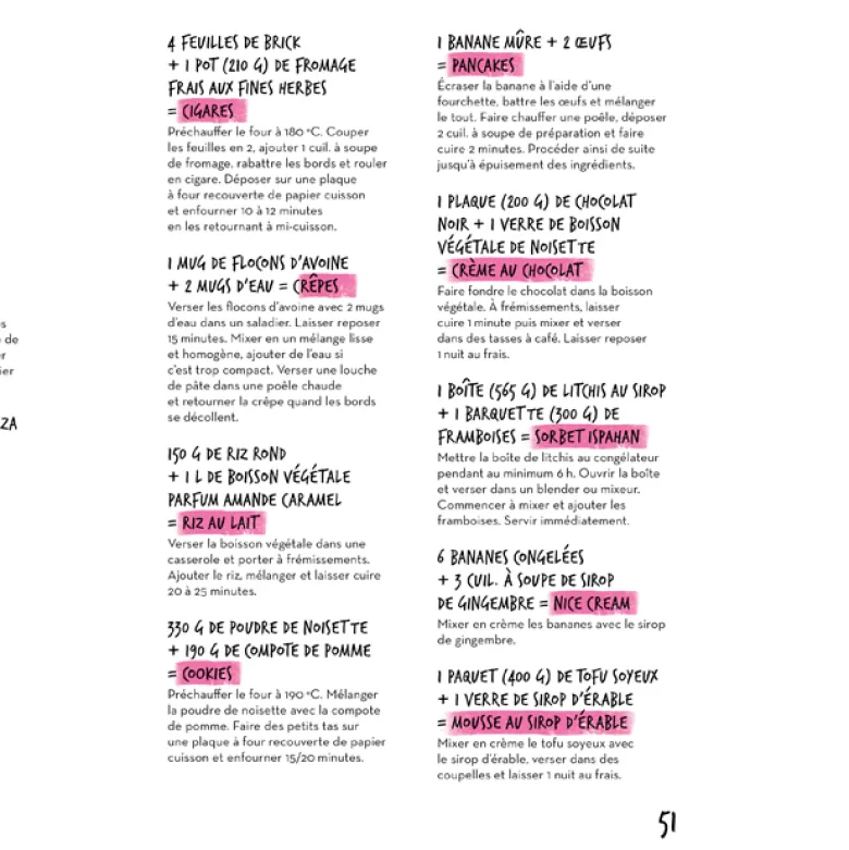 La cuisine des feignasses