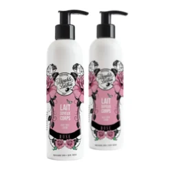 Lait soyeux corps rose 240 ml