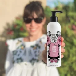 Lait soyeux corps rose 240 ml