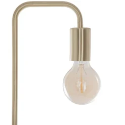Lampadaire droit keli doré h150