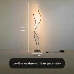 Lampadaire led - inoleds - flamme - dimmable