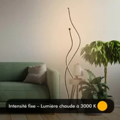 Lampadaire led - inoleds - flamme - dimmable