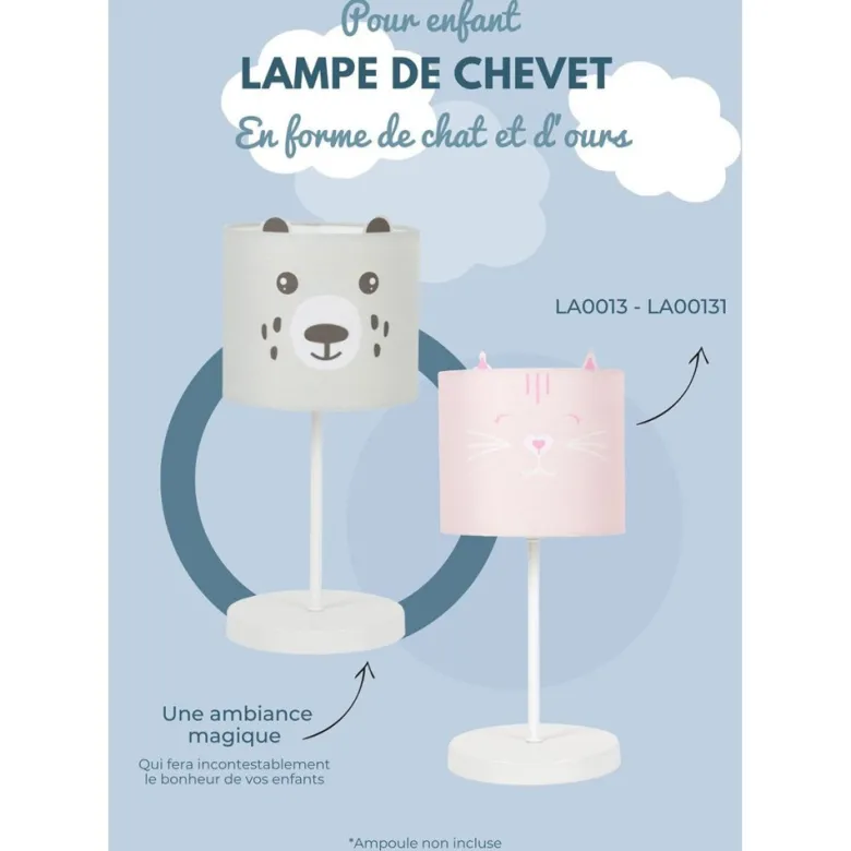 Lampe de chevet ours