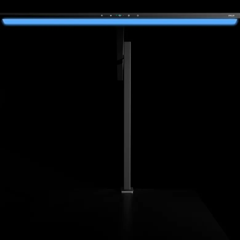 Lampe de luminothérapie Elite noire Led Unilux