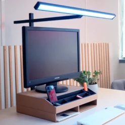 Lampe de luminothérapie Elite noire Led Unilux