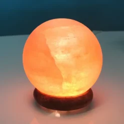 Lampe de sel d'himalaya usb rond