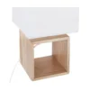Lampe en bois carré