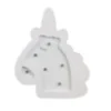 Lampe en bois enfant licorne - h. 13 cm