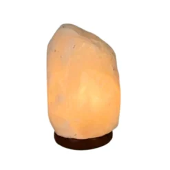 Lampe en cristal de sel blanc - 4 à 6 kg