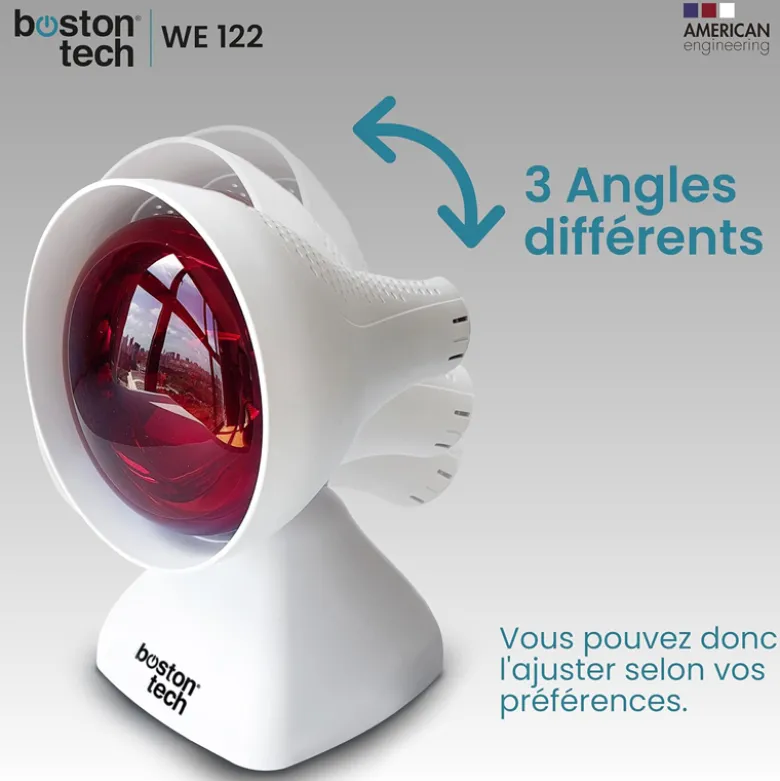 Lampe infrarouge à lumière rouge