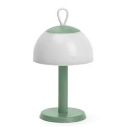 Lampe Joti nomade et rechargeable à poser ou à suspendre Vert
