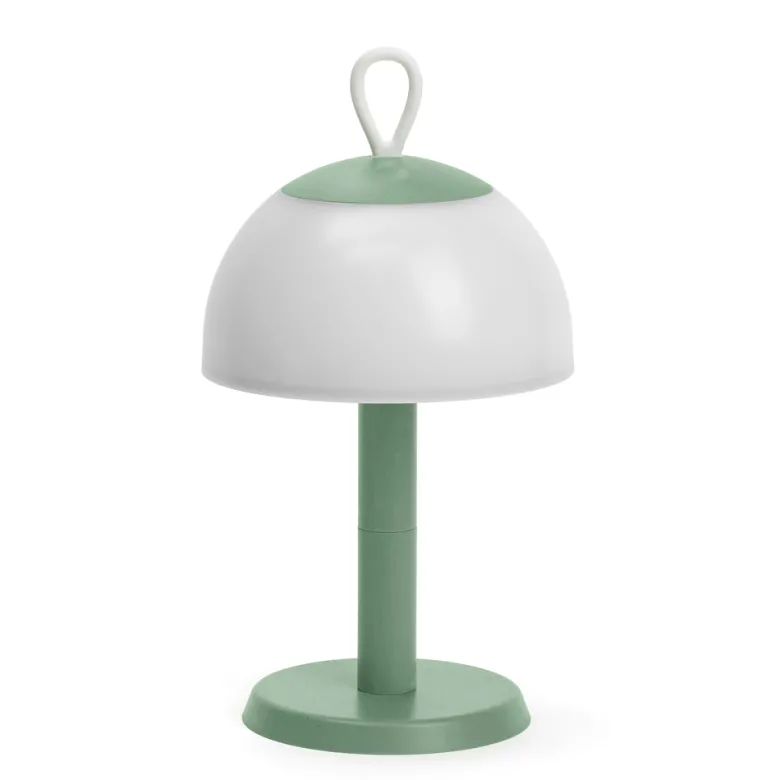 Lampe Joti nomade et rechargeable à poser ou à suspendre Vert