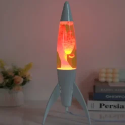 Lampe à lave design firerocket
