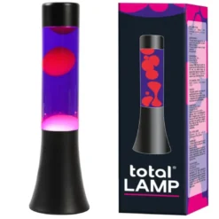 Lampe à lave en verre pinkwater