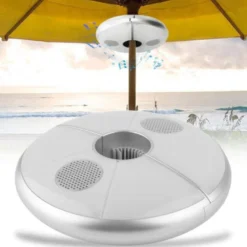 Lampe led pour parasol avec enceinte san