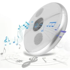 Lampe led pour parasol avec enceinte san