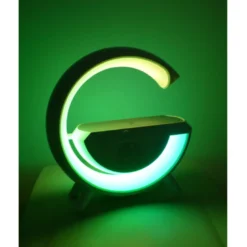 Lampe led station de charge et enceinte