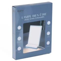 Lampe luminothérapie sons de la nature