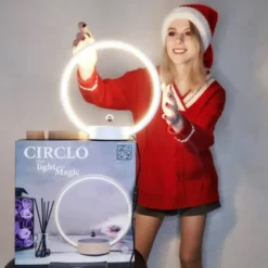 Lampe à lévitation design circlo blanc