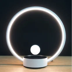 Lampe à lévitation design circlo blanc