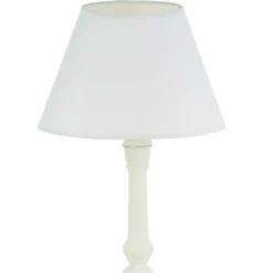 Lampe à poser leo blanc