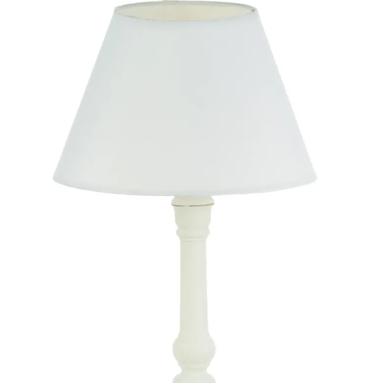 Lampe à poser leo blanc