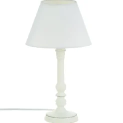 Lampe à poser leo blanc