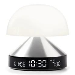 Lampe réveil simulateur d'aube Lexon Gris