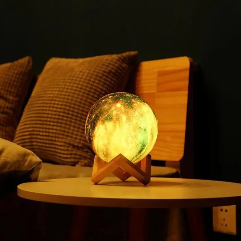 Lampe veilleuse galaxie féérique