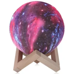 Lampe veilleuse galaxie féérique