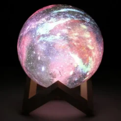 Lampe veilleuse galaxie féérique