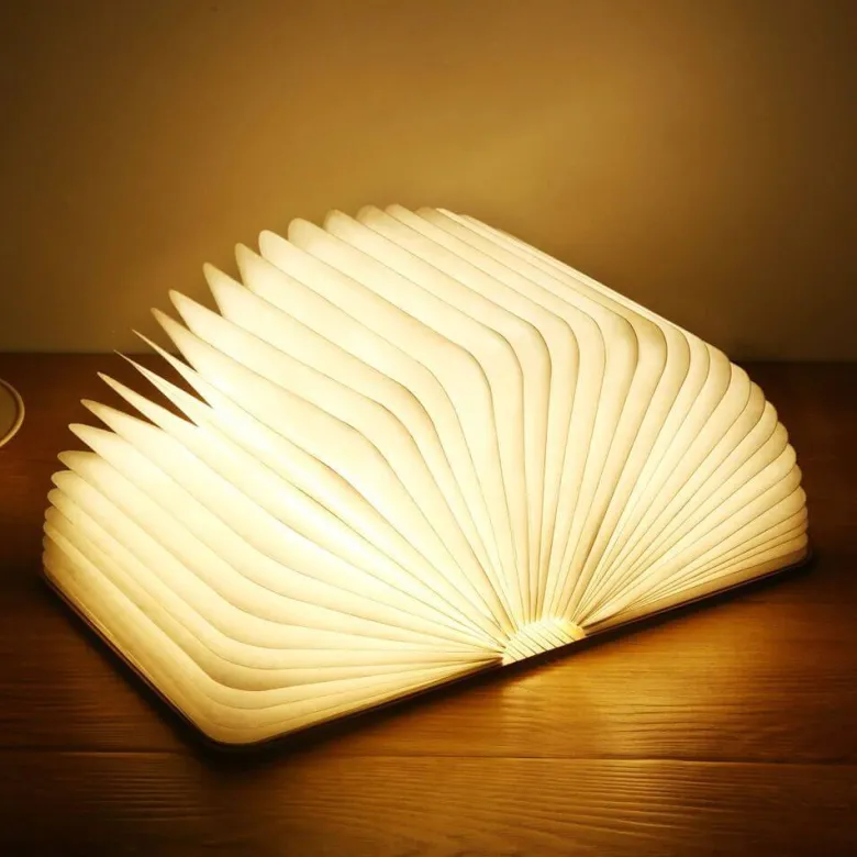 Lampe veilleuse livre lumineux