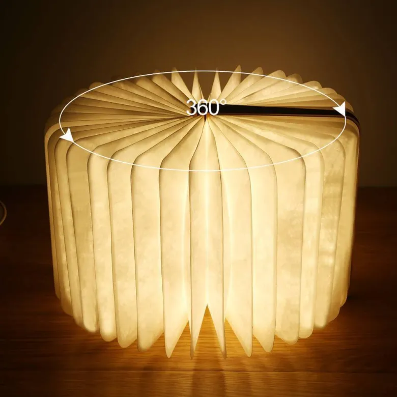 Lampe veilleuse livre lumineux