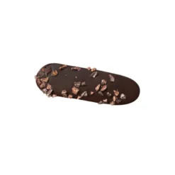 Langues de chat - cœur caramel et chocolat noir 70%