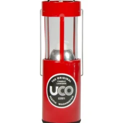 Lanterne à bougie uco original rouge