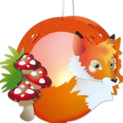 Lanterne lumineuse à construire - renard