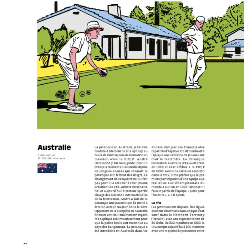 La pétanque